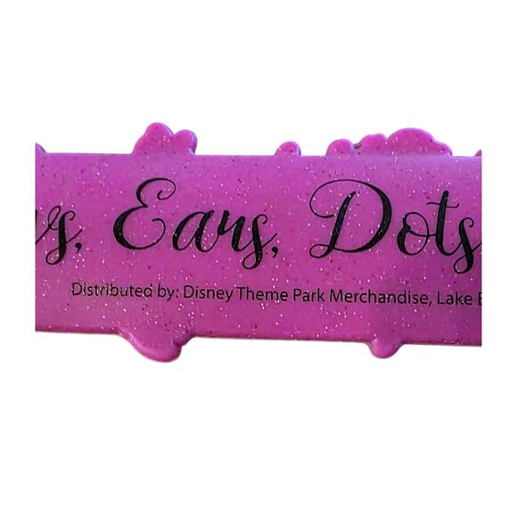 Disney Silicone Slap Bracelet Minnie Mouse Bows, Ears, Dots & Heels - Picture 3 of 3